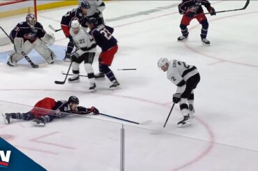 Dumoulin Dekes Garland With Nasty Toe Drag And Snipes One To Give Kings The Lead