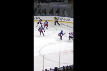 Arseny Gritsyuk with a Short Goal vs. New York Rangers