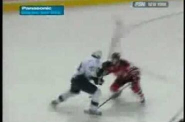 Colin White FLATTENS Malkin & Brodeur Robs Schuderi