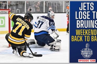 Winnipeg Jets lose to Boston Bruins, practice today