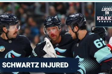 Jaden Schwartz escapes a potentially GRUESOME injury