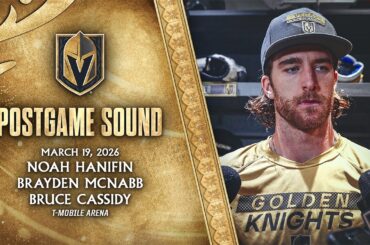 🎥 POSTGAME SOUND: Hanifin, McNabb & Cassidy