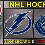 🔴 Tampa Bay Lightning vs Vancouver Canucks LIVE | NHL Hockey | Mar 19, 2026 | SCOREBOARD