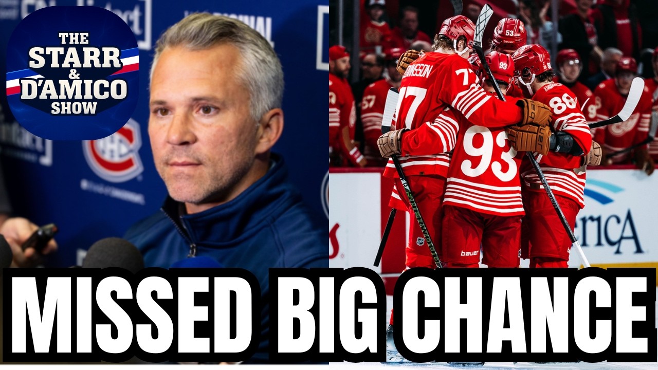 Habs STRESS TEST After Losing In Detroit Late! LIVE Reaction 12PM