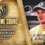 🎥 POSTGAME SOUND: Andersson, Korczak & Cassidy