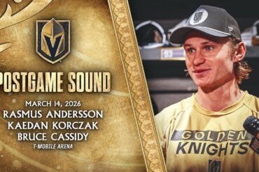 🎥 POSTGAME SOUND: Andersson, Korczak & Cassidy