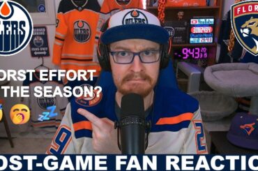 LIFELESS! Post-Game Fan Reaction: Oilers vs Panthers