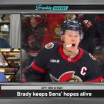 Brady Keeps Senators' Hopes Alive, Knocks Isles Out of Playoffs | Frankly Hockey
