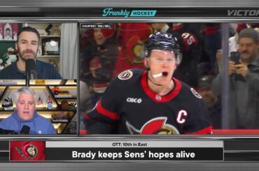Brady Keeps Senators' Hopes Alive, Knocks Isles Out of Playoffs | Frankly Hockey