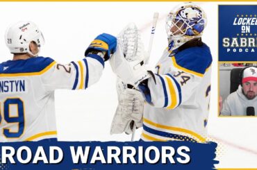 The Buffalo Sabres are ROAD WARRIORS, shutting out Sharks in stellar Alex Lyon performance