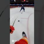 Juggling the Hockey Puck and Scoring! (POV) 😳🏒🔥