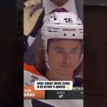 All Love for Trevor Zegras in Anaheim Return 🧡