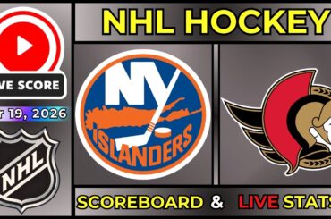 🔴 New York Islanders vs Ottawa Senators LIVE | NHL Hockey | Mar 19, 2026 | SCOREBOARD