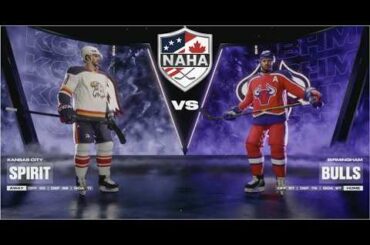 NAHA 2025-26 Season - Kansas City Spirit (18-10-3) @ Birmingham Bulls (14-13-3)