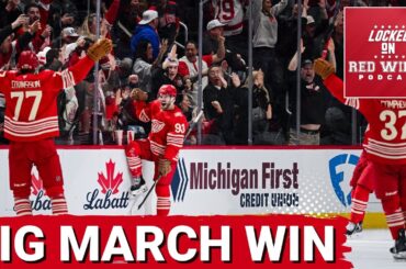 BIG MARCH WIN! Alex DeBrincat's 2nd straight 3-point night fuels Red Wings win over Canadiens