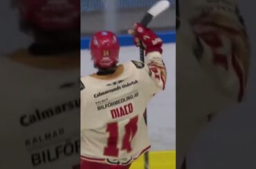 George Diaco hånar Södertälje SK fans  (Kalmar HC mot Södertälje SK i Hockeyallsvenskan) (#Shorts)