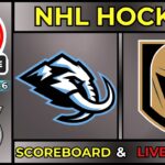 🔴 Utah Mammoth vs Vegas Golden Knights LIVE | NHL Hockey | Mar 19, 2026 | SCOREBOARD