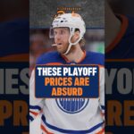 Edmonton Oilers Playoff Ticket Prices are INSANE