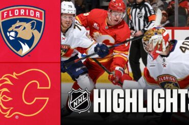 Panthers vs. Flames | NHL Highlights | March 20, 2026