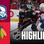 Avalanche vs. Blackhawks | NHL Highlights | March 20, 2026