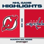 NHL Highlights | Devils vs. Capitals - March 20, 2026