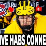 Canadiens Leading the Race for NCAA Star TJ Hughes MONTREAL CANADIENS NEWS