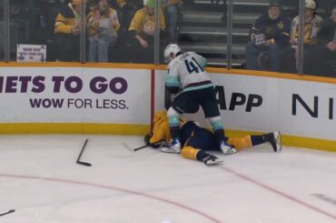 Ryker Evans Boarding Penalty Against Matthew Wood, Jonathan Marchessault Roughing Penalty