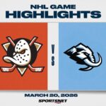NHL Highlights | Ducks vs. Mammoth - March 20, 2026