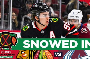 BLACKHAWKS POSTGAME: Wyatt Kaiser Gets On The Board, Chicago COLLAPSES vs Avalanche At Home