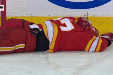 A.J. Greer Game Misconduct Against Connor Zary