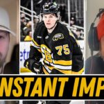 Lukas Reichel Makes INSTANT Impact with Bruins | Poke The Bear