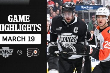 HIGHLIGHTS: Philadelphia Flyers vs LA Kings | 03.19.26 v PHI