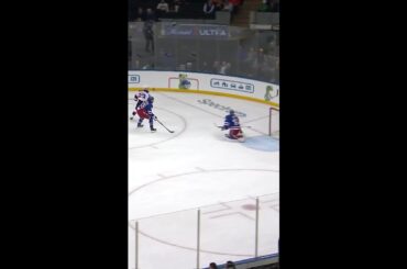 Jesper Bratt with a Short Goal vs. New York Rangers