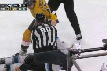 Lawson Crouse Drops 🥊 Gloves 🥊 With Jeremy Lauzon