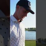 Frankie Borrelli and Brock Nelson played a close match on the side at the 3M Open