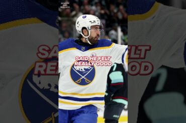 Paul Hamilton shares an update on Alex Tuch ahead of tonight's game.