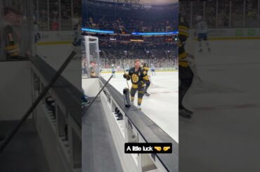 Lucky fist bumps 👊