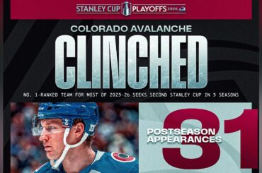 Avalanche Are IN 🚨 | Colorado’s Best Plays of the 2025-26 NHL Season
