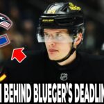 Strategy or Silence: The Real Reason Teddy Blueger Stayed in Vancouver VANCOUVER CANUCKS NEWS TODAY!