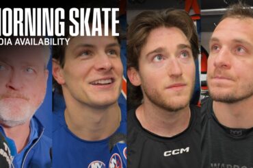 New York Islanders Morning Skate Availability | NYI at MTL
