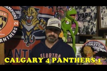 Florida Panthers Lose to Calgary Flames 4-1 Mikkola NOOOOOOOO!