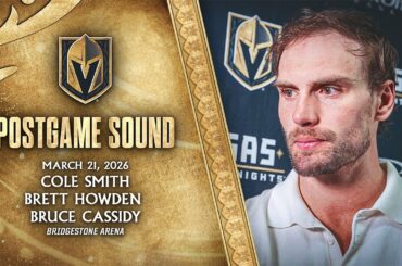 🎥 POSTGAME SOUND: Smith, Howden & Cassidy