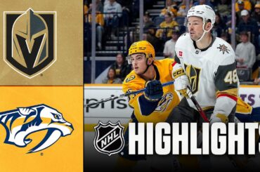 Golden Knights vs. Predators | NHL Highlights | March 21, 2026