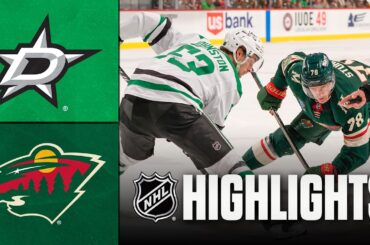 Stars vs. Wild | NHL Highlights | March 21, 2026
