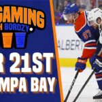 THE EDMONTON OILERS HOST THE TAMPA BAY LIGHTNING | OILERSNATION'S PREGAMING WITH BORDZY