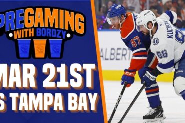 THE EDMONTON OILERS HOST THE TAMPA BAY LIGHTNING | OILERSNATION'S PREGAMING WITH BORDZY
