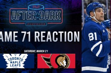 Toronto Maple Leafs vs Ottawa Senators Postgame Show | Game 71 | TLN After Dark
