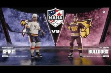 NAHA 2025-26 Season - Kansas City Spirit (18-9-3) @ Baltimore Bulldogs (17-12-3)