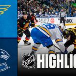 Blues vs. Canucks | NHL Highlights | March 21, 2026