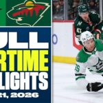 Dallas Stars at Minnesota Wild | FULL Overtime Highlights - March 21, 2026